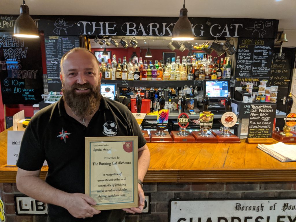 Marl from the Barking Cat with special award