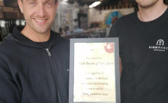 Steve from 8 Arch with special award