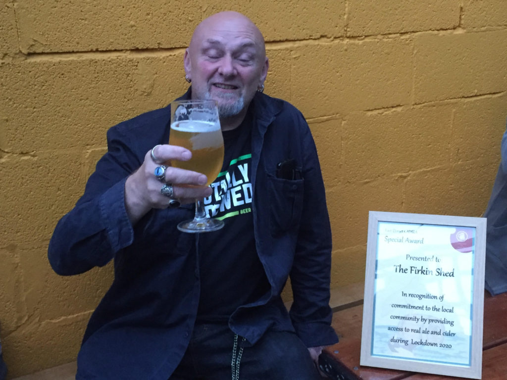 Paul from Firkin Shed with special award